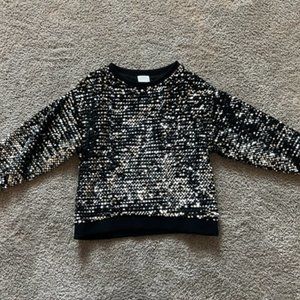 Zara sequin sweater size 8 girls